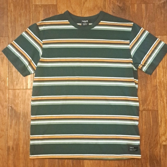 Hurley H20-DRI Harvey Stripe Tee - Picture 3 of 6